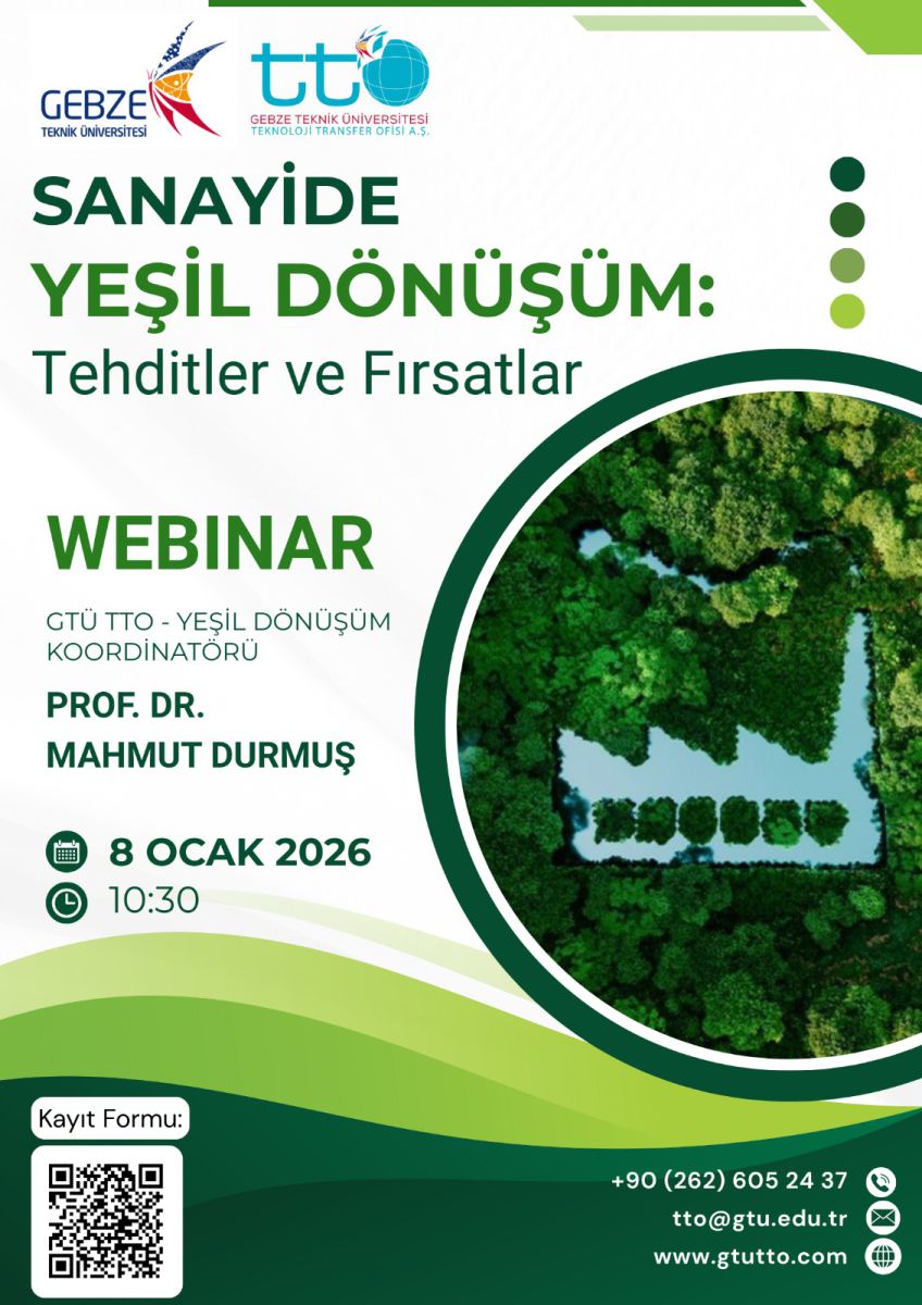 Sanayide Yeşil Dönüşüm: Tehditler ve Fırsatlar